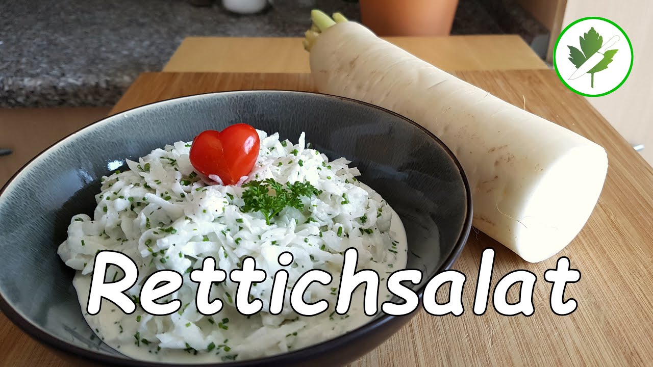Einfachen Rettichsalat selber machen