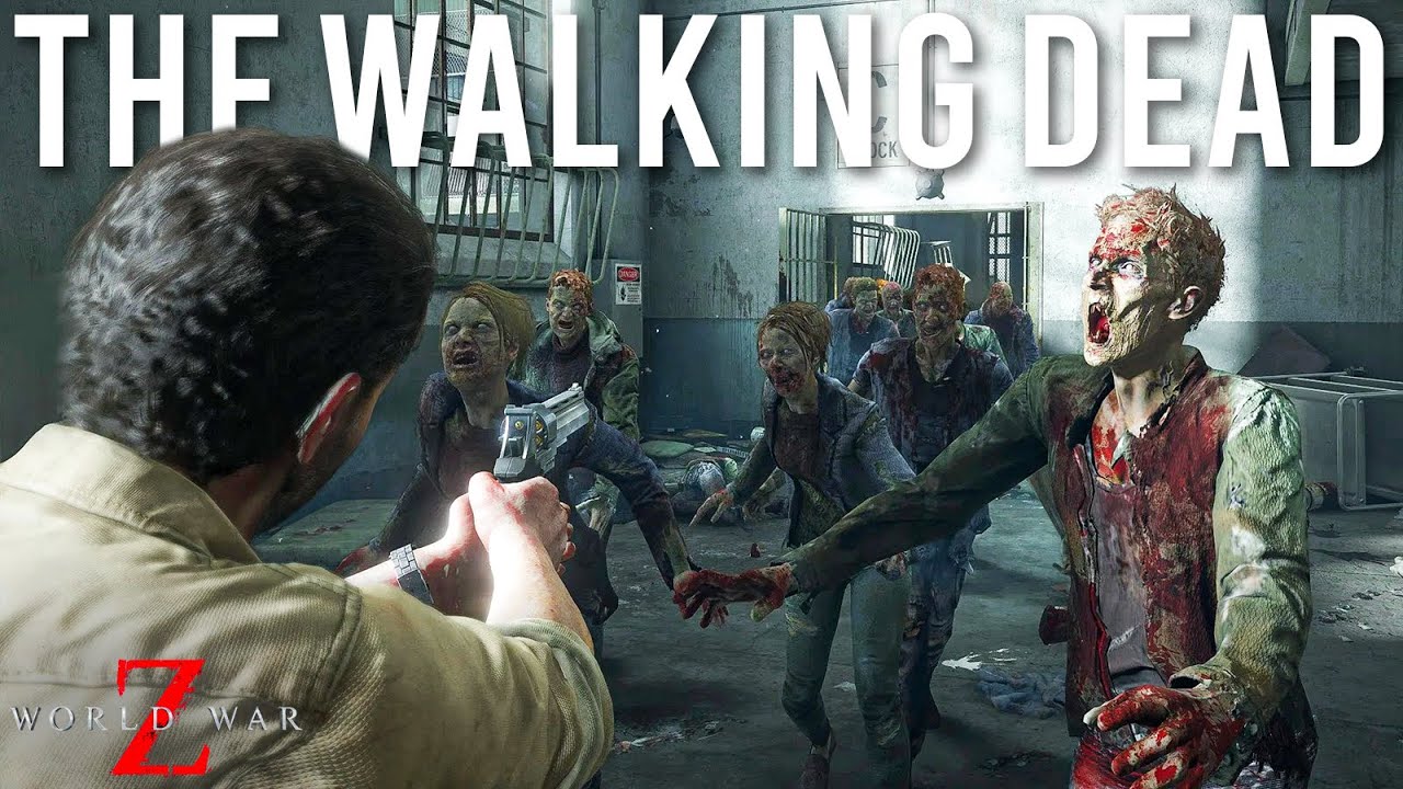 Battling the ZOMBIE HORDE as Rick Grimes! (World War Z x The Walking Dead)