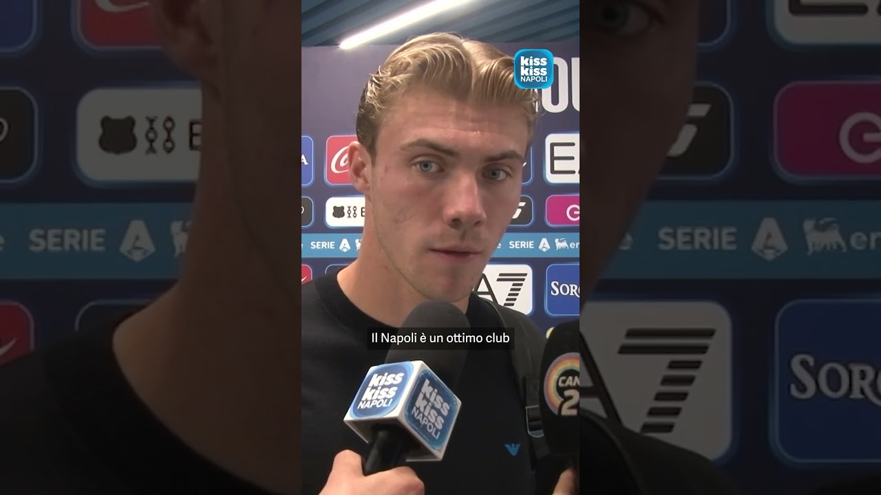 Hojlund ai nostri microfoni!🎙️  #seriea #napoli #hojlund