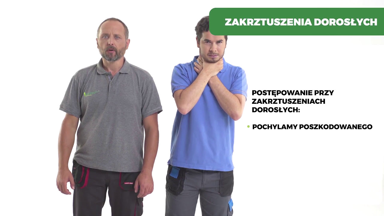 ZAKRZTUSZENIA U DOROSŁYCH - PIERWSZA POMOC PRZEDMEDYCZNA