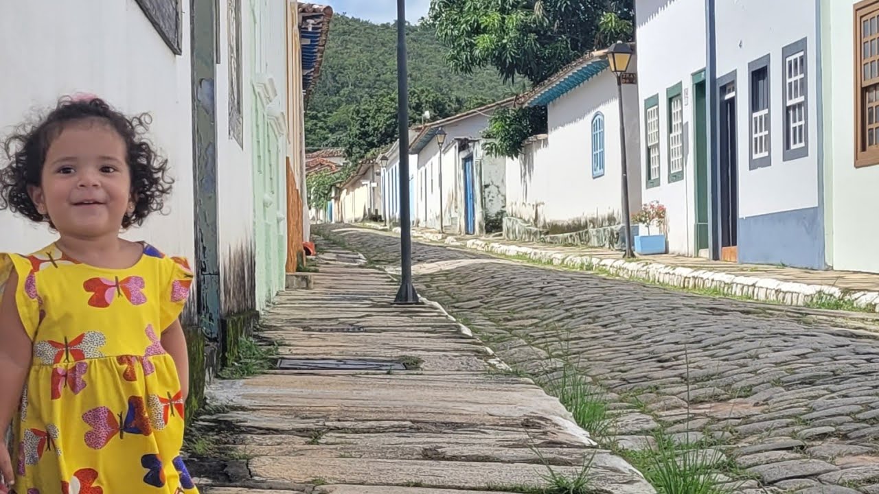 Cidade de Goiás e Lise na roça 