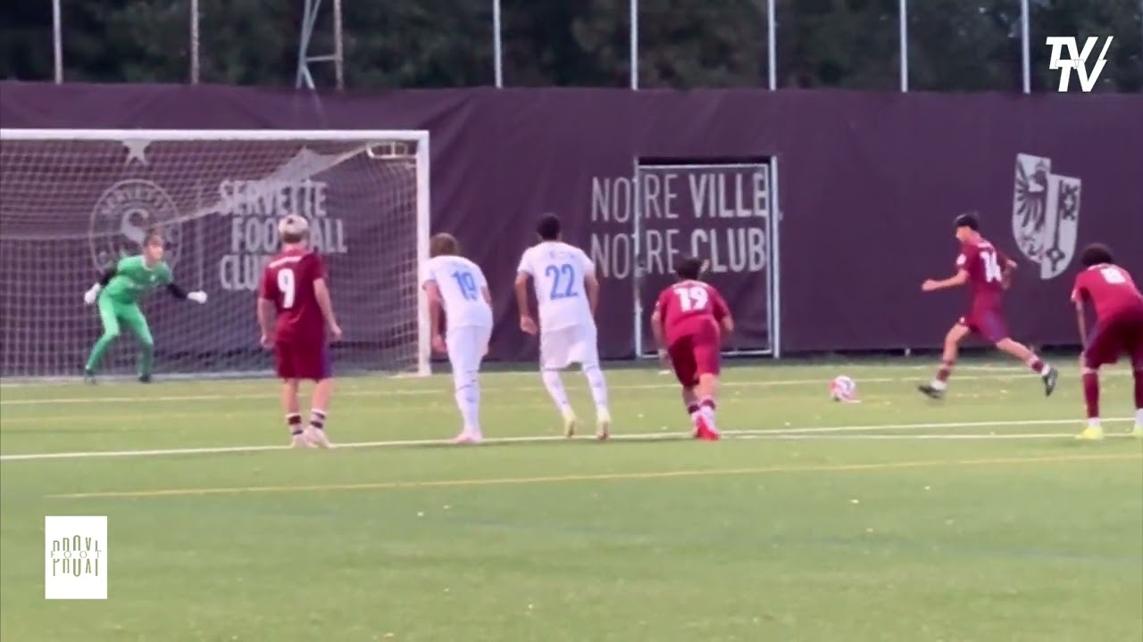 Servette FC M-16 - Lausanne-Sport M-16 (5-3) : les buts