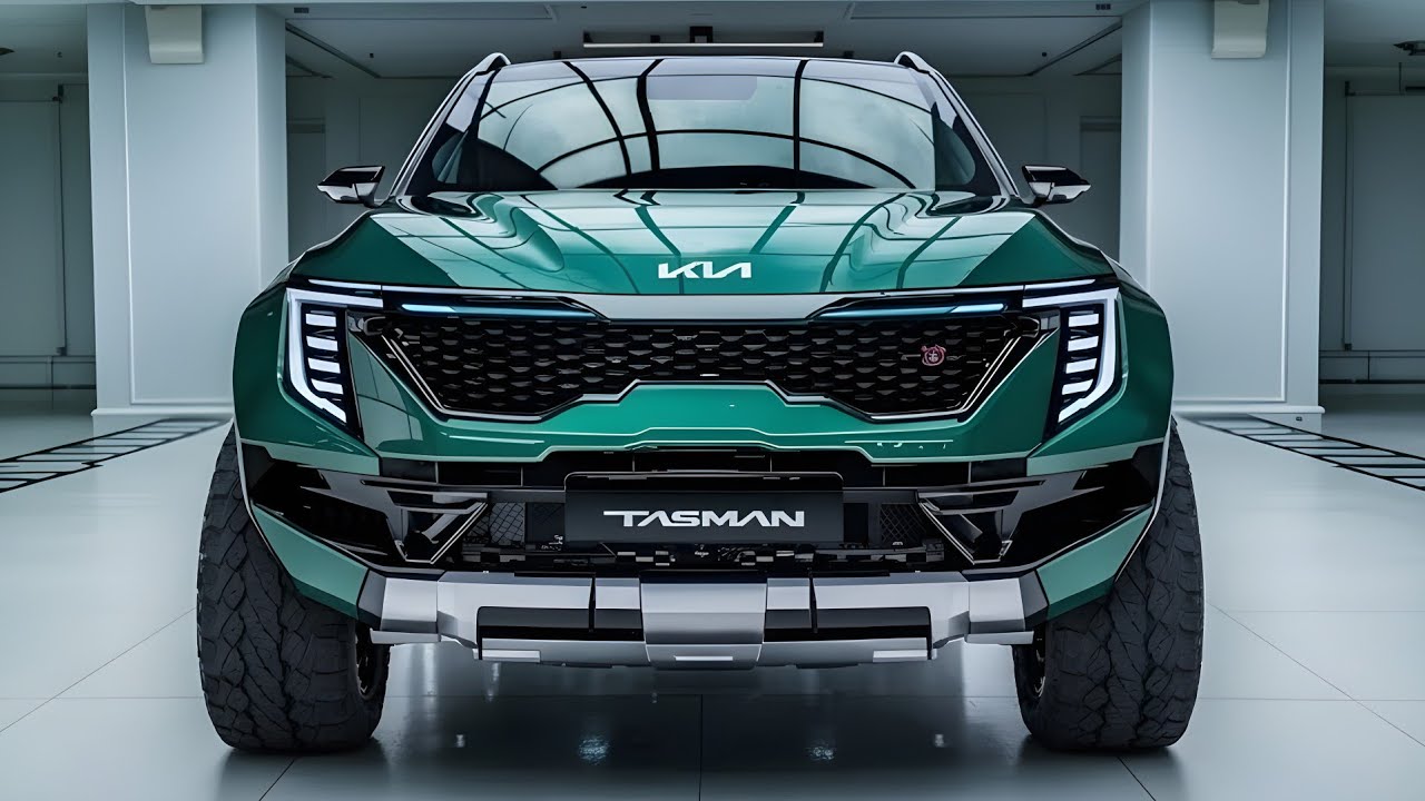 Представлен Kia Tasman 2026 года — самый мощный пикап?!