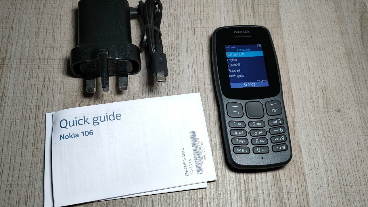 Мобильный телефон Nokia 106 Dual SIM 2018 (обзор)