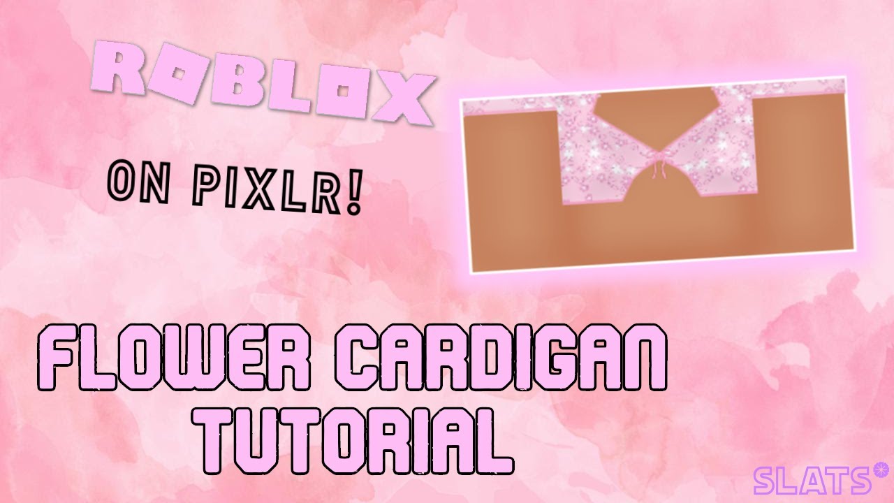 HOW TO MAKE A CARDIGAN ON ROBLOX! | with simple shading on pixlr |