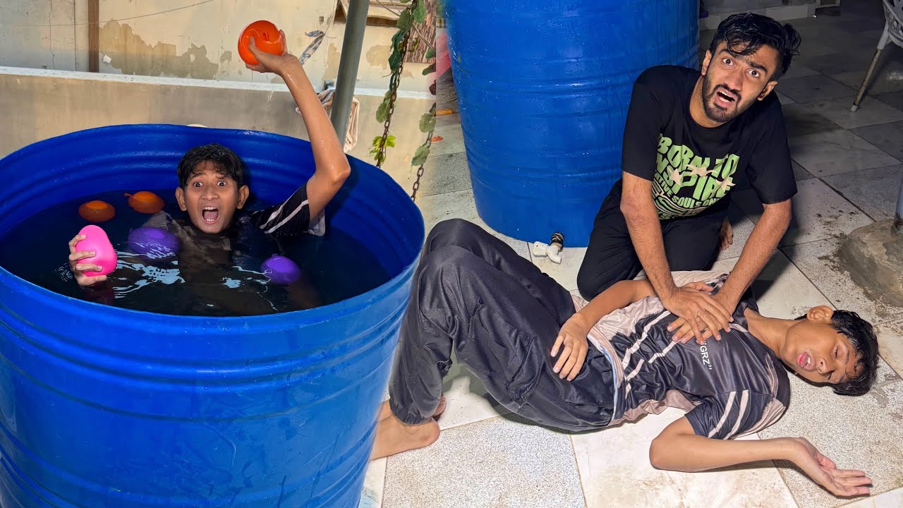 Living in my Own Swimming Pool for 24 Hours Gone Wrong