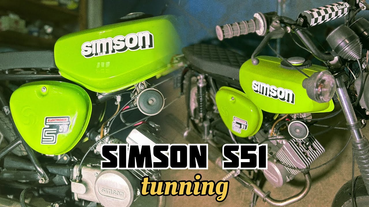 Prvý štart ! | Simson s51 tunning | 