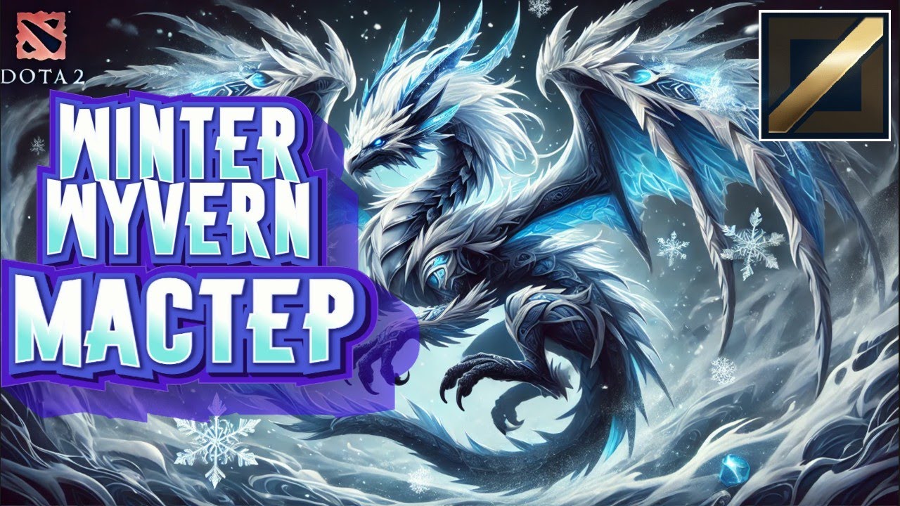 Обзор как играют Титаны на Виверне в Dota 2 (мид) ➤ Не гайд на Winter Wyvern [7.39c]