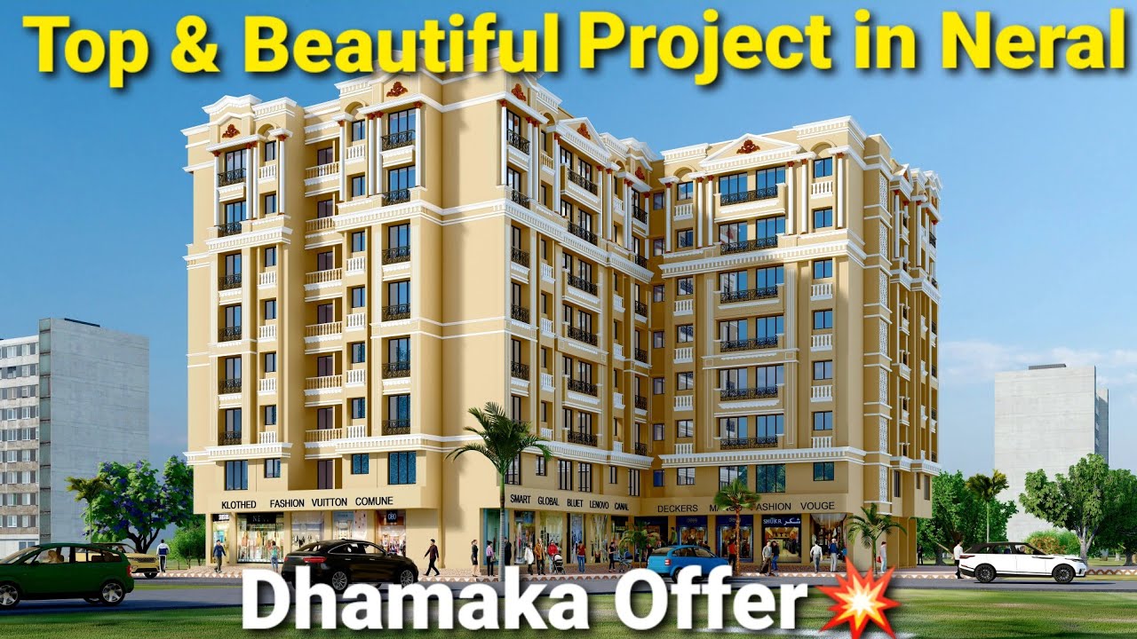 Best Project Near by Station, Market, Hospital, School-College || BURHAN HEIGHT'S -Neral 📞7414926330