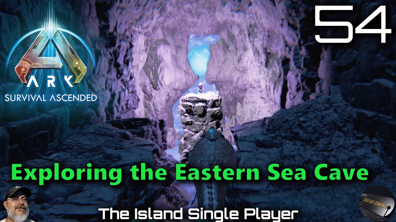 Ark Survival Ascended The Island | E54 Exploring the Eastern Sea Cave