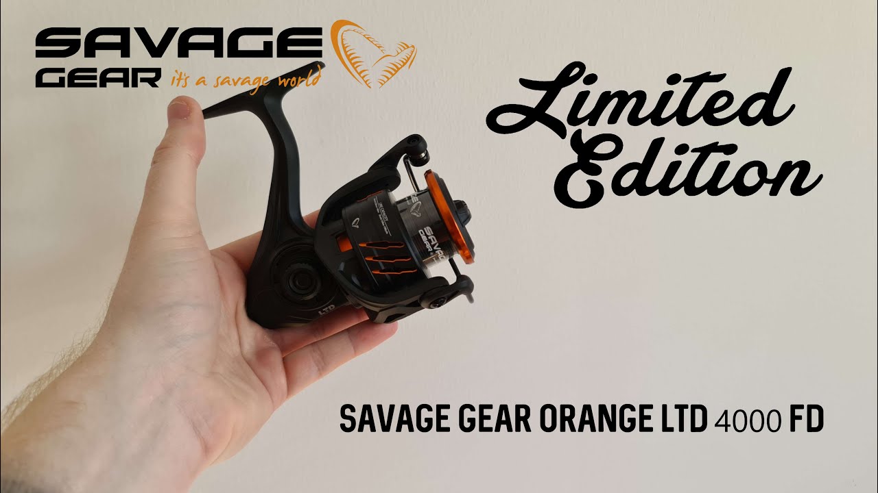 Unboxing - Savage Gear Orange LTD 4000 FD [4K]