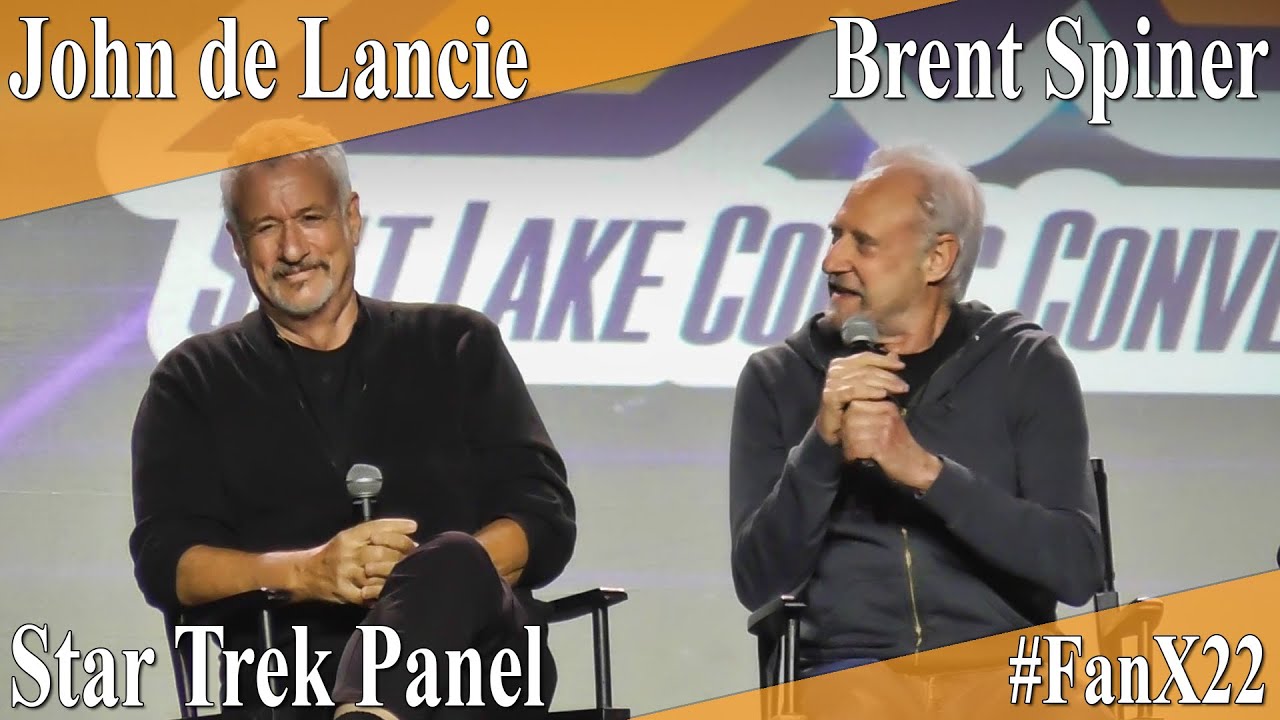 Star Trek - John de Lancie and Brent Spiner - Full Panel/Q&A - Salt Lake FanX 2022