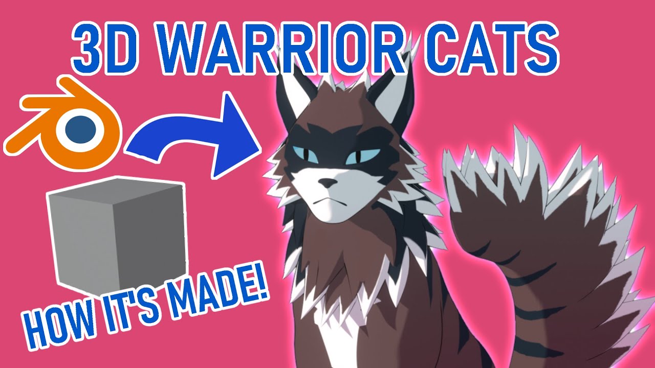 Hawkfrost 3D Speed Modeling - Warrior Cats