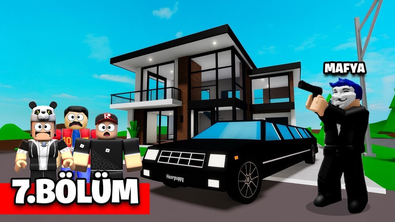 Kötü Adam Mahmutu Kaçırdı! Yaramaz Kardeşler Maceraları 7. Bölüm! - Roblox Brookhaven Hikaye