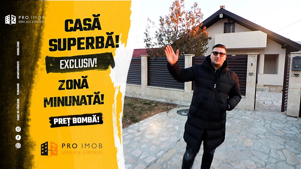 O casă superbă într-o zonă minunată! Atenţie sporită la detalii şi finisaje de calitate premium