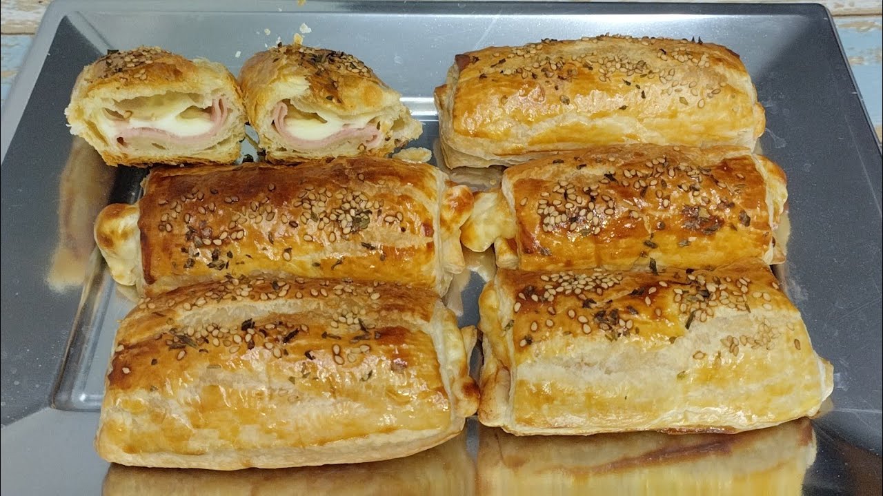 NAPOLITANAS DE JAMÓN Y QUESO Rápidas 💯