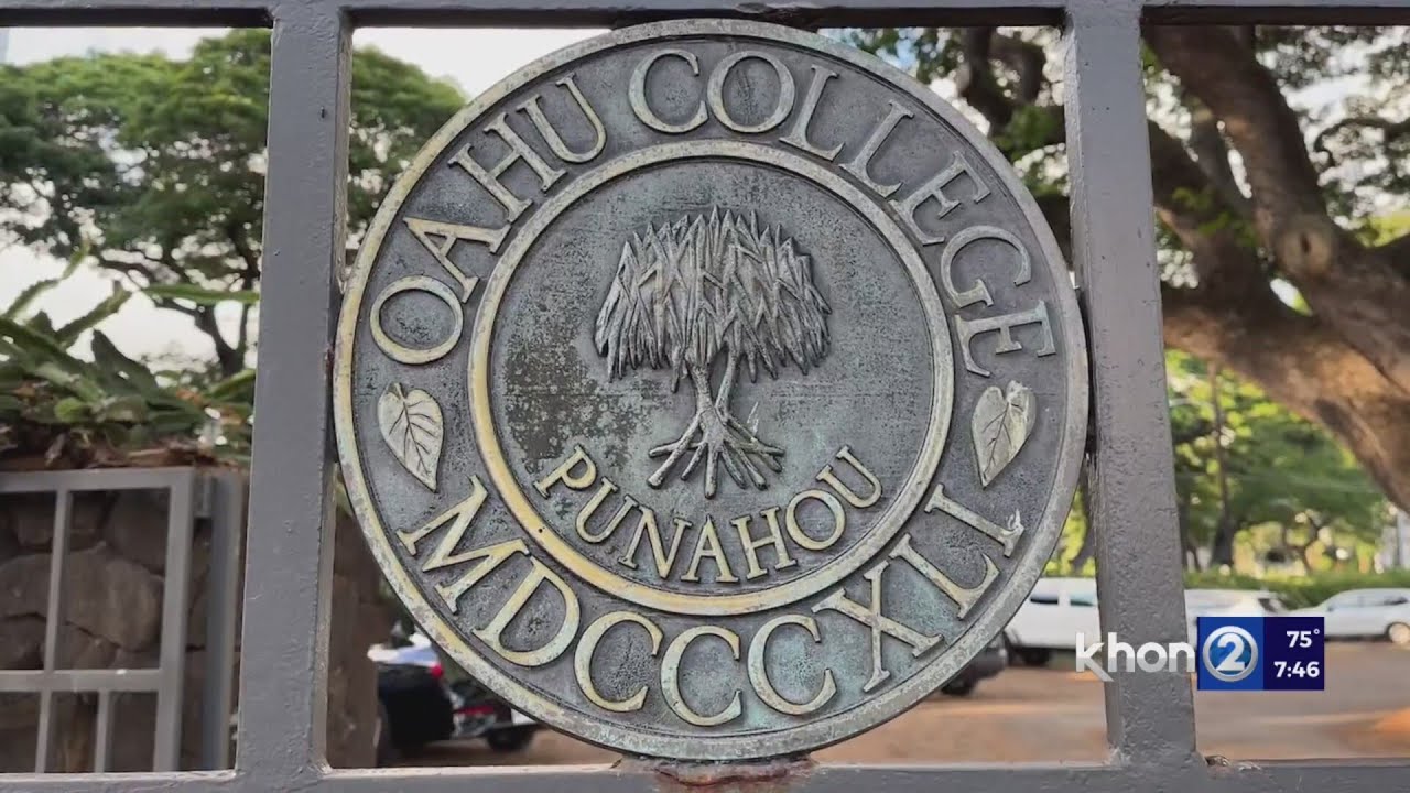 Punahou School was established over 180 years ago