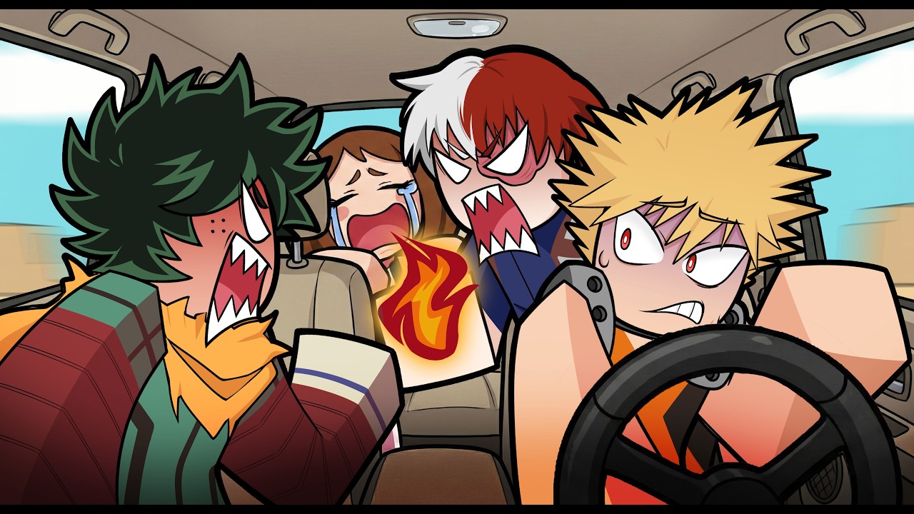 MHA Voice Actors Go on ANOTHER Desert Trip in ROBLOX