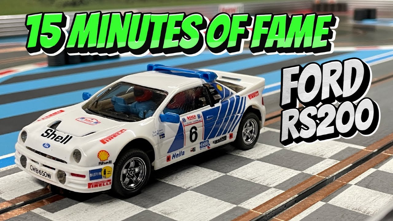 Scalextric C432 Ford RS200 Shell