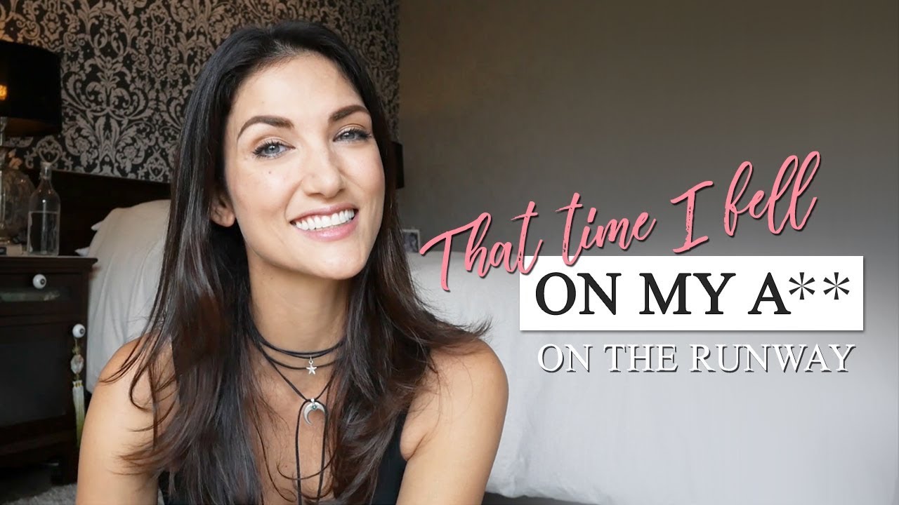 THAT TIME I FELL ON MY ASS ON THE RUNWAY (and how I was able to get back up and steal the show)