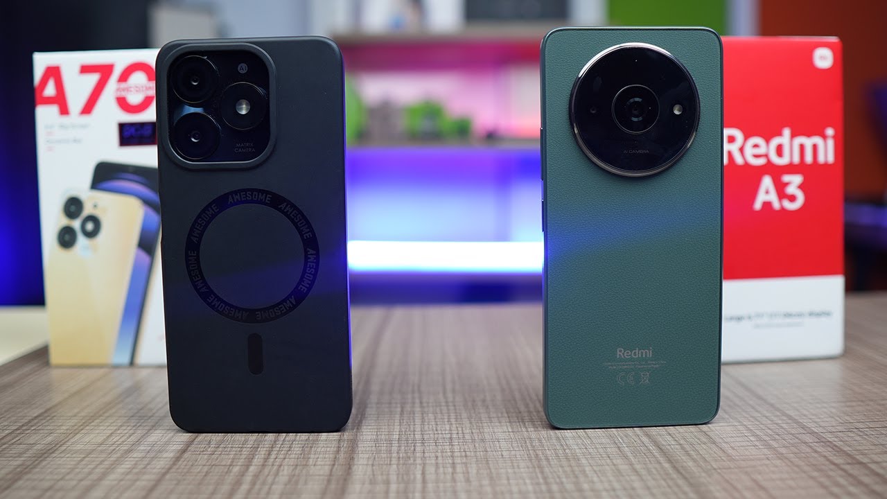itel A70 vs Redmi A3 - Best Phones Under 100K