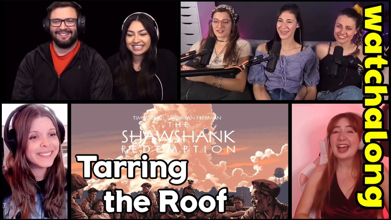Smiles All Around | Tarring The Roof | The Shawshank Redemption First Time Watching Movie Reactions