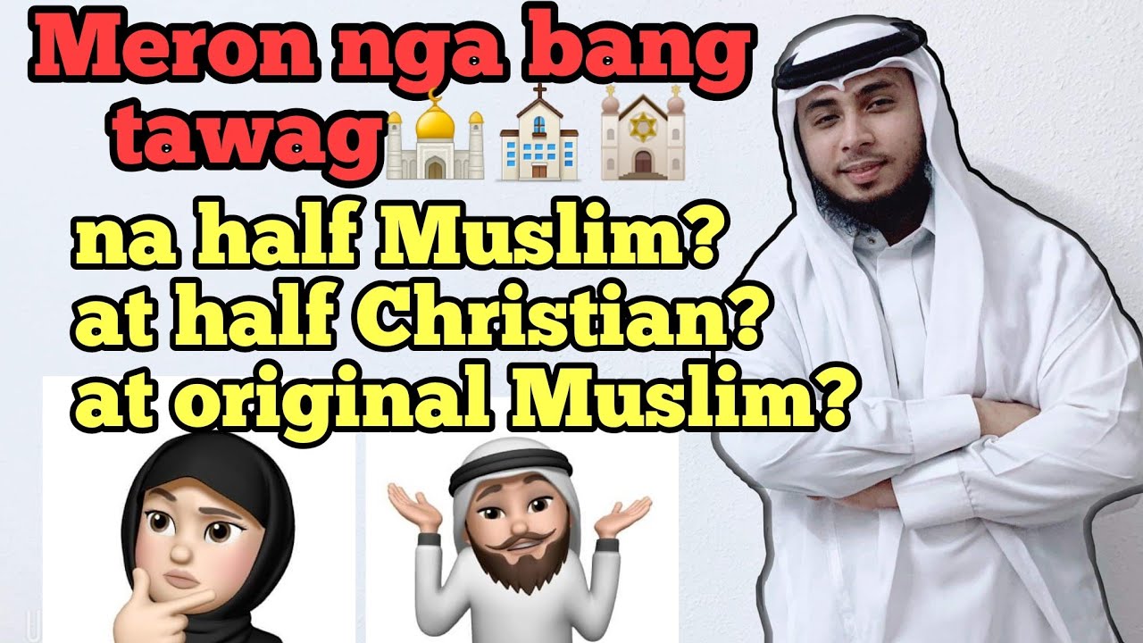 PWEDE BA YUN? HALF MUSLIM HALF CHRISTIAN?  MAY ORIG MUSLIM PA🤔