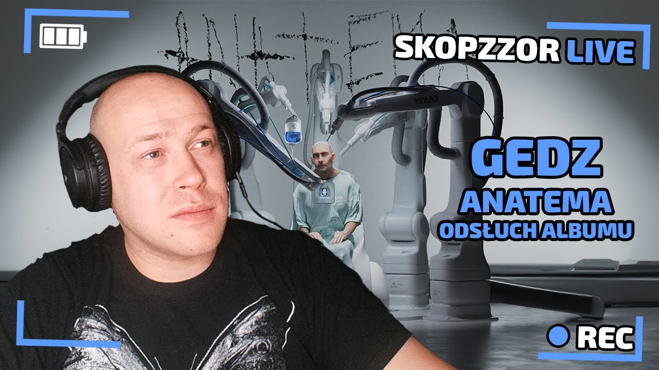 SKOPZZOR LIVE 🔴 GEDZ - ANATEMA 🎧 ZAPIS TRANSMISJI