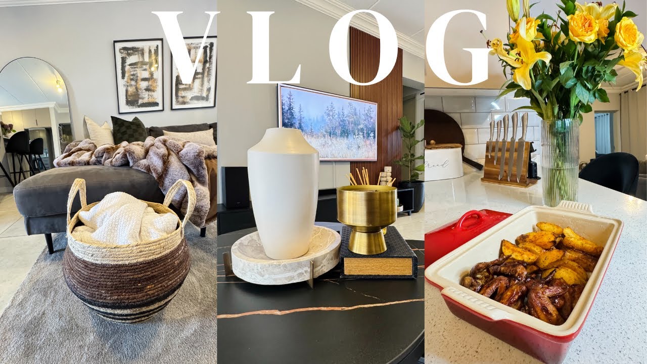 VLOG || Clean With Me | Living Room Reset | Cozy Apartment | Pep Home | SA YouTuber