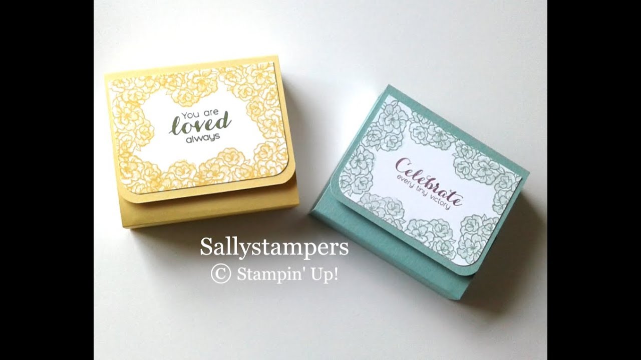 Fold Over Gift Box and Cards
