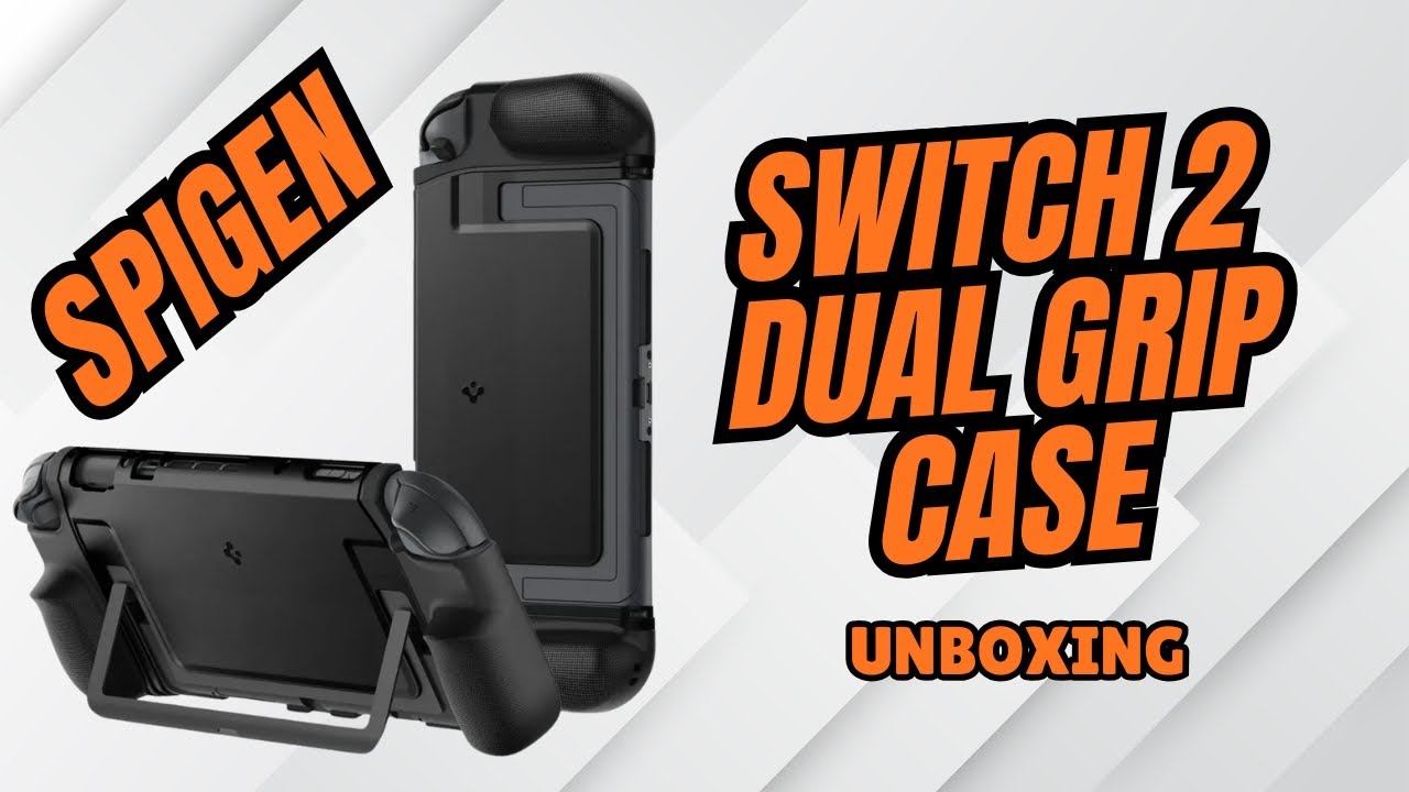 Spigen Nintendo Switch 2 Dual Grip Case Unboxing - A great alternative to the Killswitch grip?