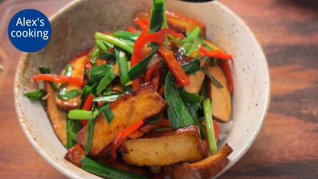 Stir-Fried Tofu with Chives | Simple & Delicious 10-Minute Recipe