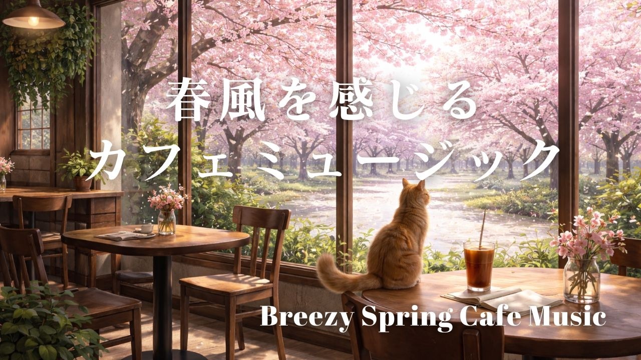 春風を感じるカフェミュージック❘Breezy Spring Cafe Music❘カフェBGM
