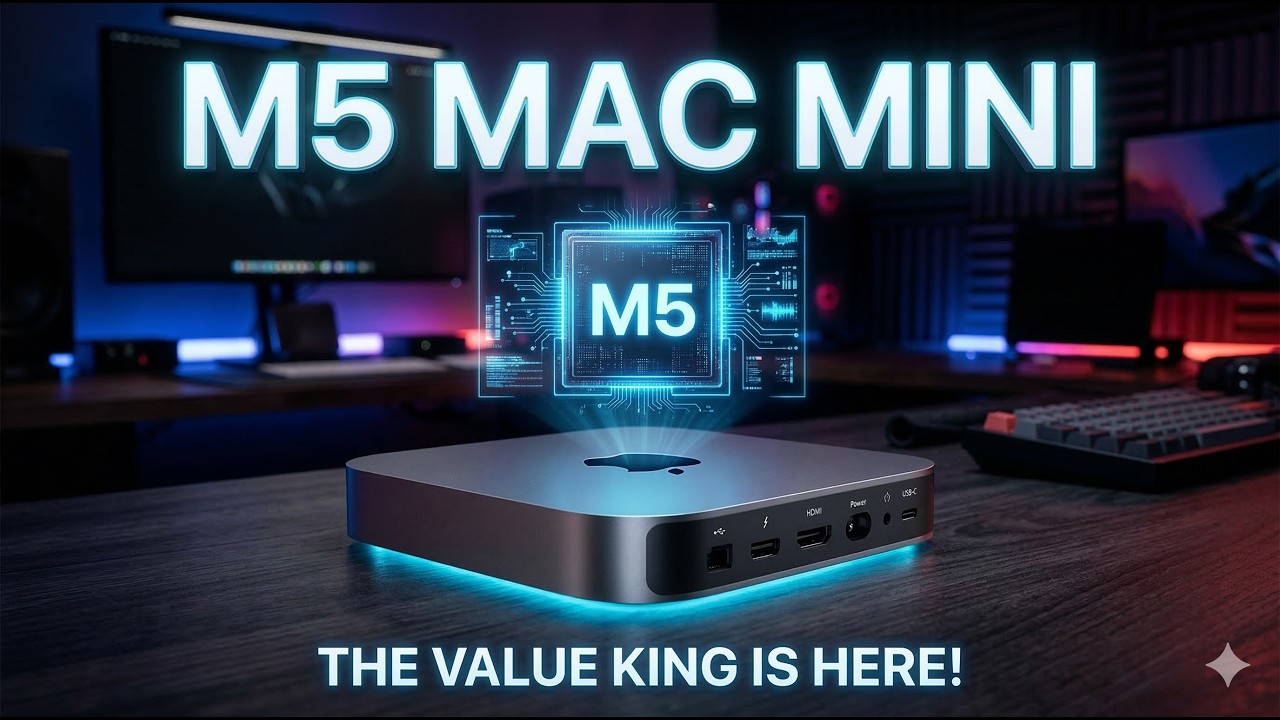 Утечка информации о Mac Mini M5: Новый король выгодных предложений от Apple уже здесь!