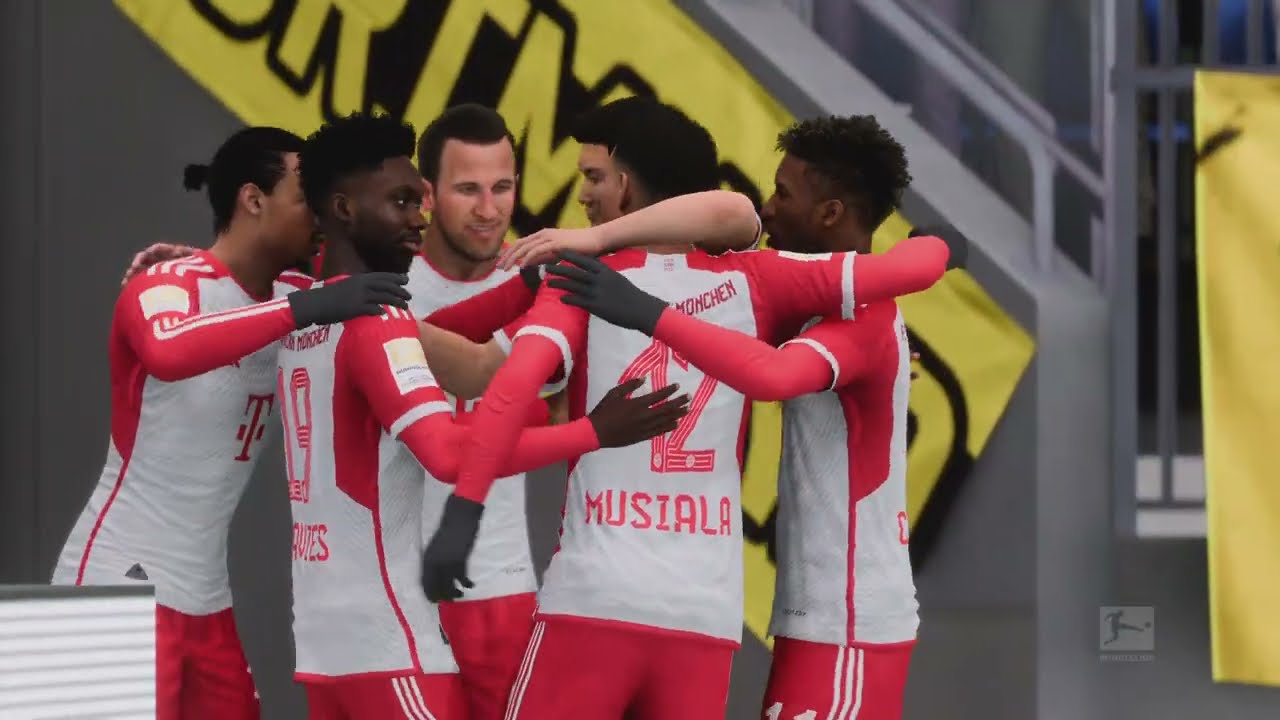 EA SPORTS FC - Bayern München vs Borussia Dortmund - Gameplay (PS5 HD)