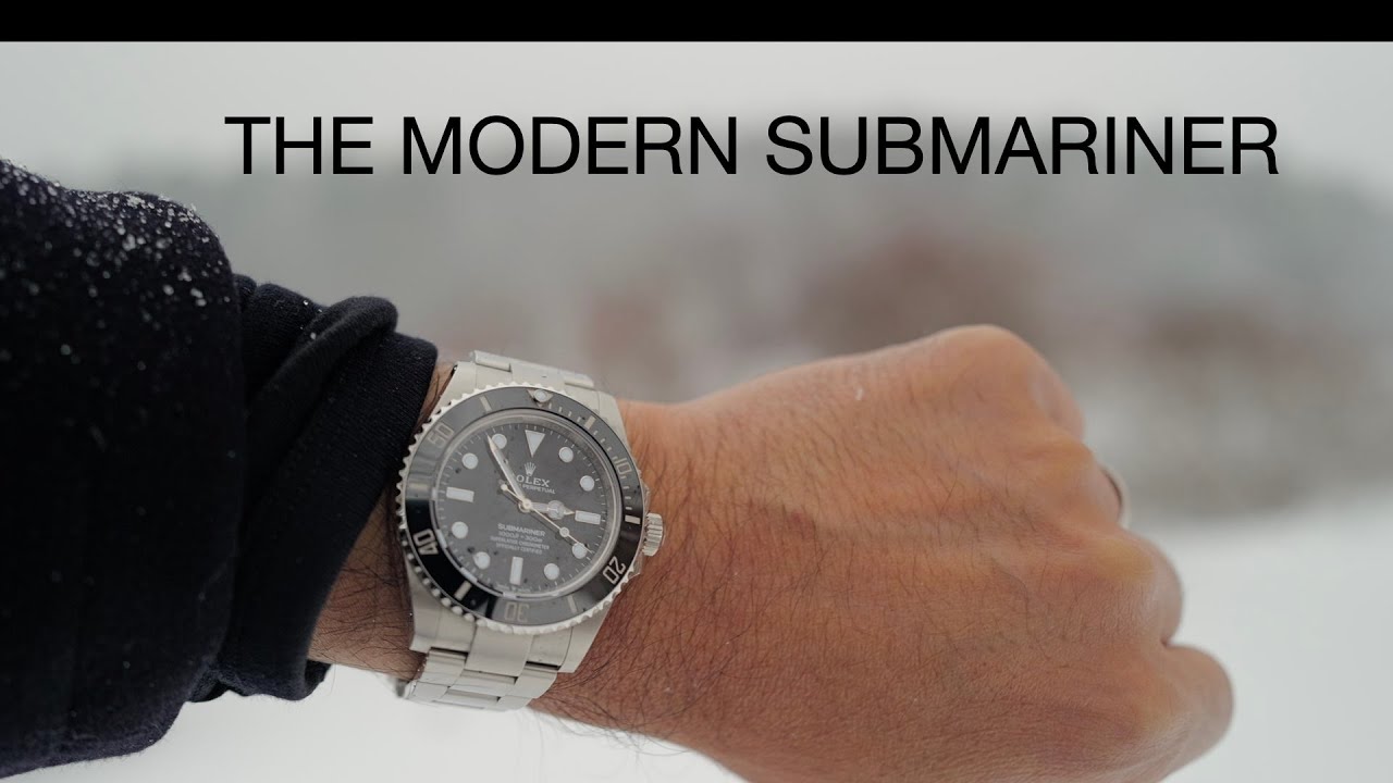 The Rolex Submariner 124060 in a Heavy Snowfall.