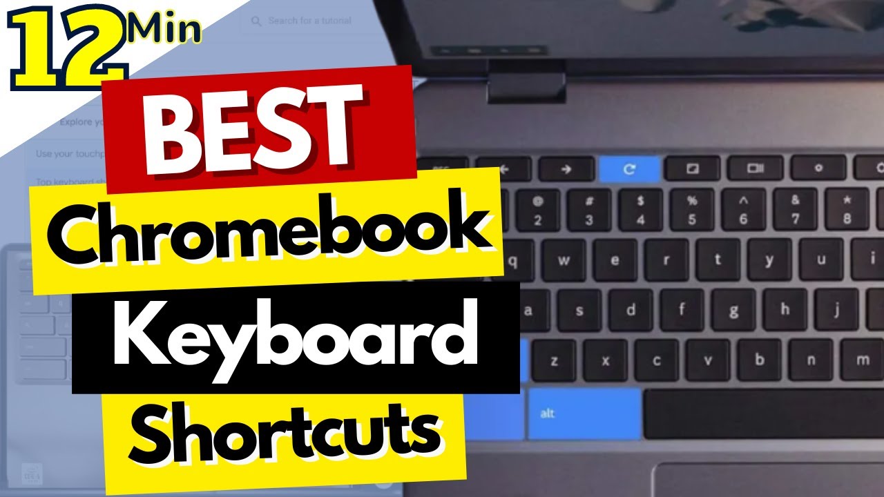 Сочетания клавиш и жесты сенсорной панели Chromebook