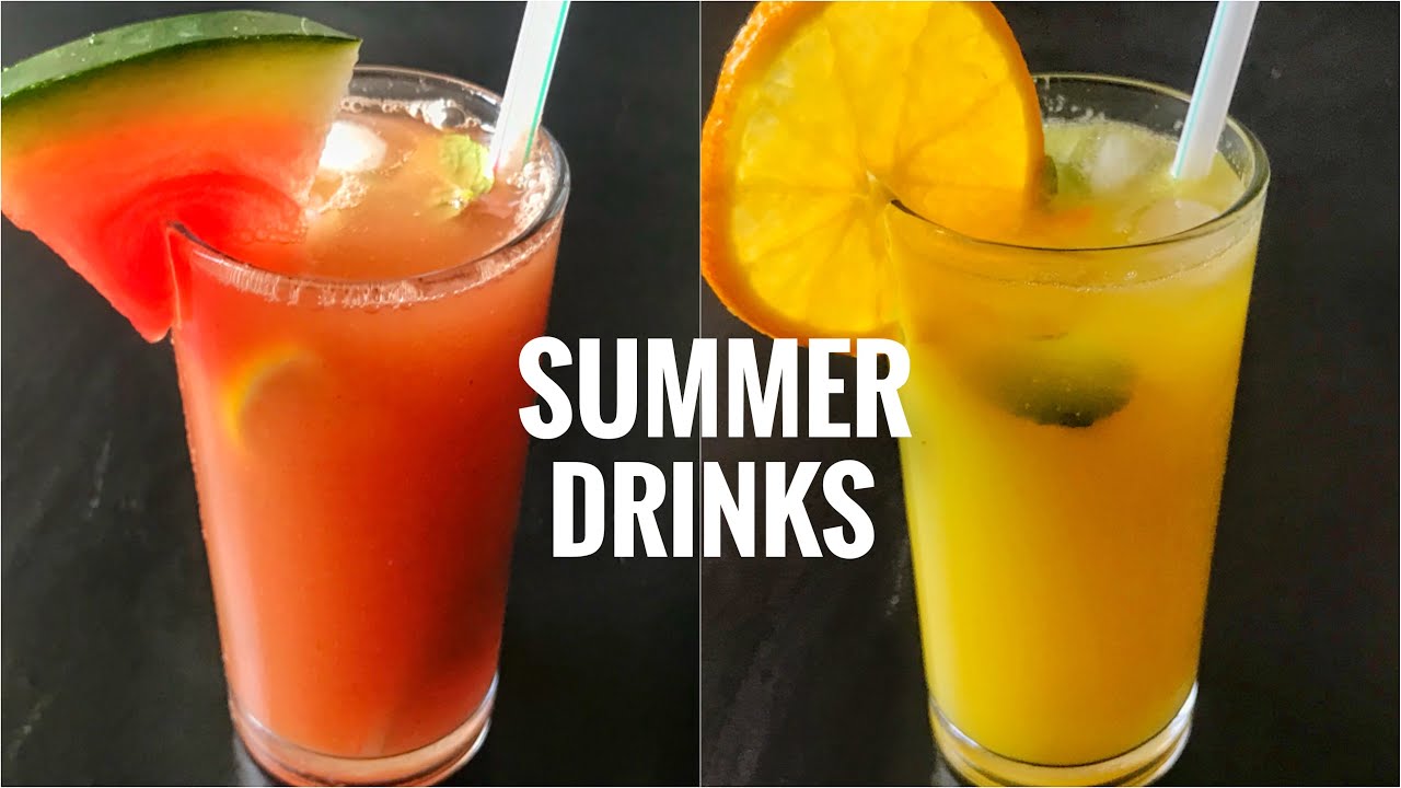 Quick & Easy Refreshing Summer Drink Recipes [2 Ways]