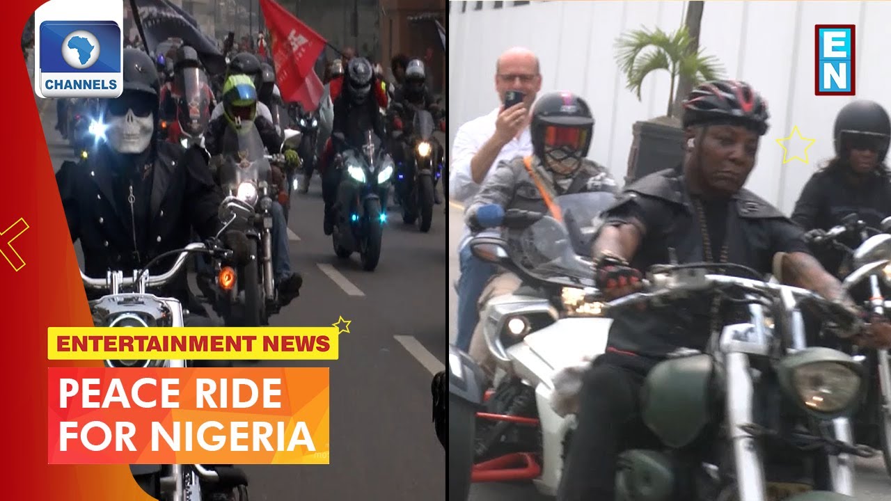 Charlie Boy Leads Bikers Community For Unity Ride