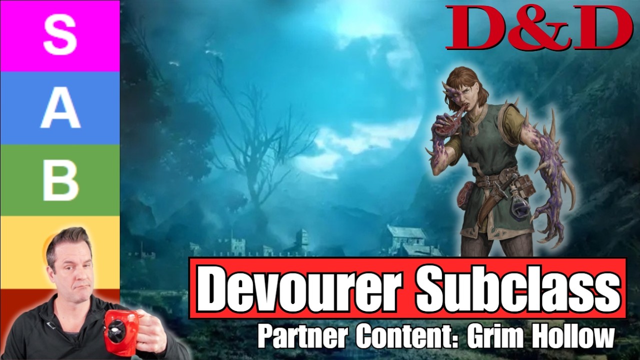 D&D: Devourer Subclass - Monster Hunter - Grim Hollow - Partner Content