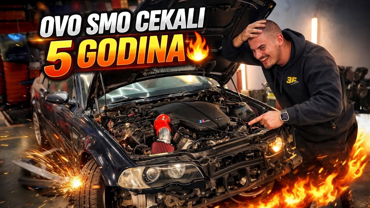 PRVO PALJENJE MOG E46 M3 V10!!!