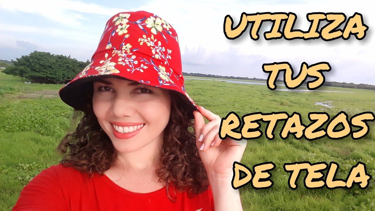 Cómo hacer BUCKET HAT REVERSIBLE❤️// SOMBRERO DE PESCADOR