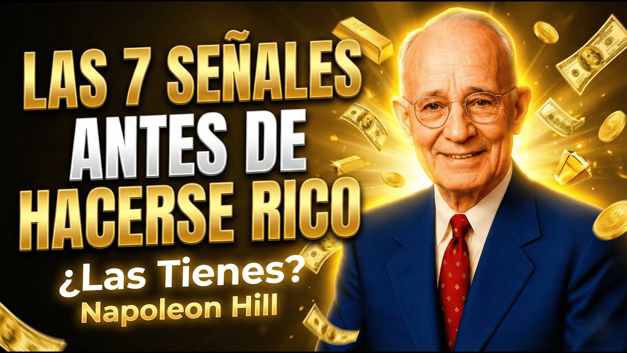Si Estás A Punto de HACERTE RICO, Verás Este Video | Napoleon Hill