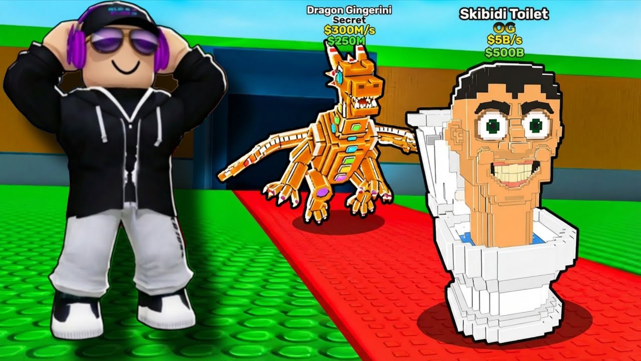 روبلوكس التحديث الجديد و الog الجديد!|Steal a brainrot 