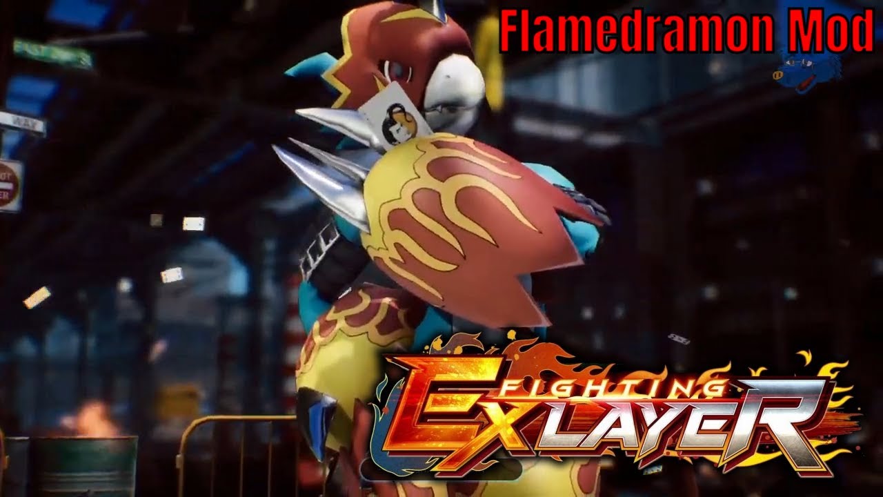 Fighting EX Layer - Arcade Mode: V.Rosso (Flamedramon Mod)
