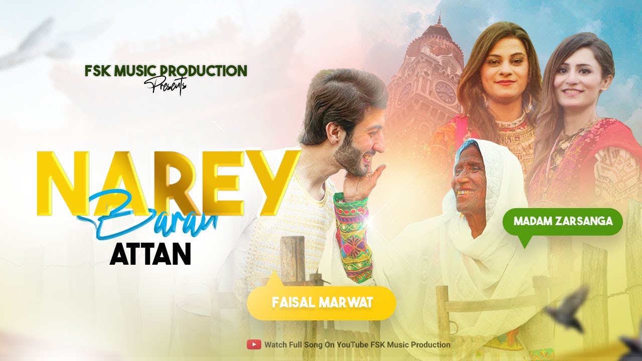 Pashto New Song | Naray Baran | Faisal Salman Khan & Madam Zarsanga | Official Video | 2022