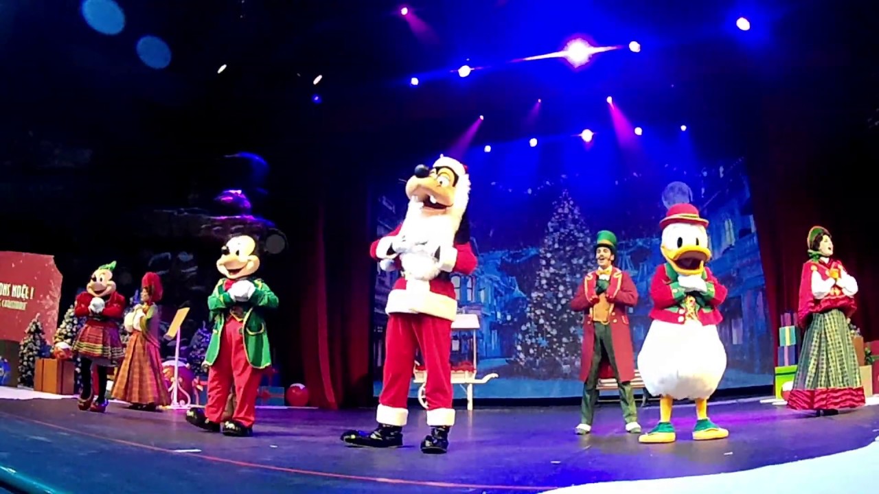 Disneyland Paris - Let´s sing Christmas - Chantons Noël - Weihnachtsshow - Mickey, Goofy, Donald