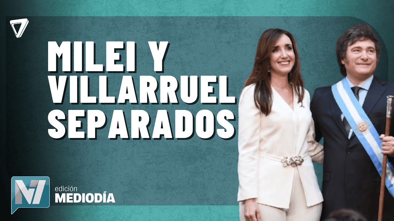 AHORA: Victoria Villarruel y Javier Milei BLANQUEARON su total SEPARACIÓN
