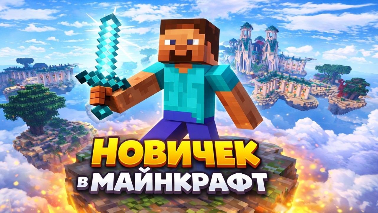 Новичек в Minecraft