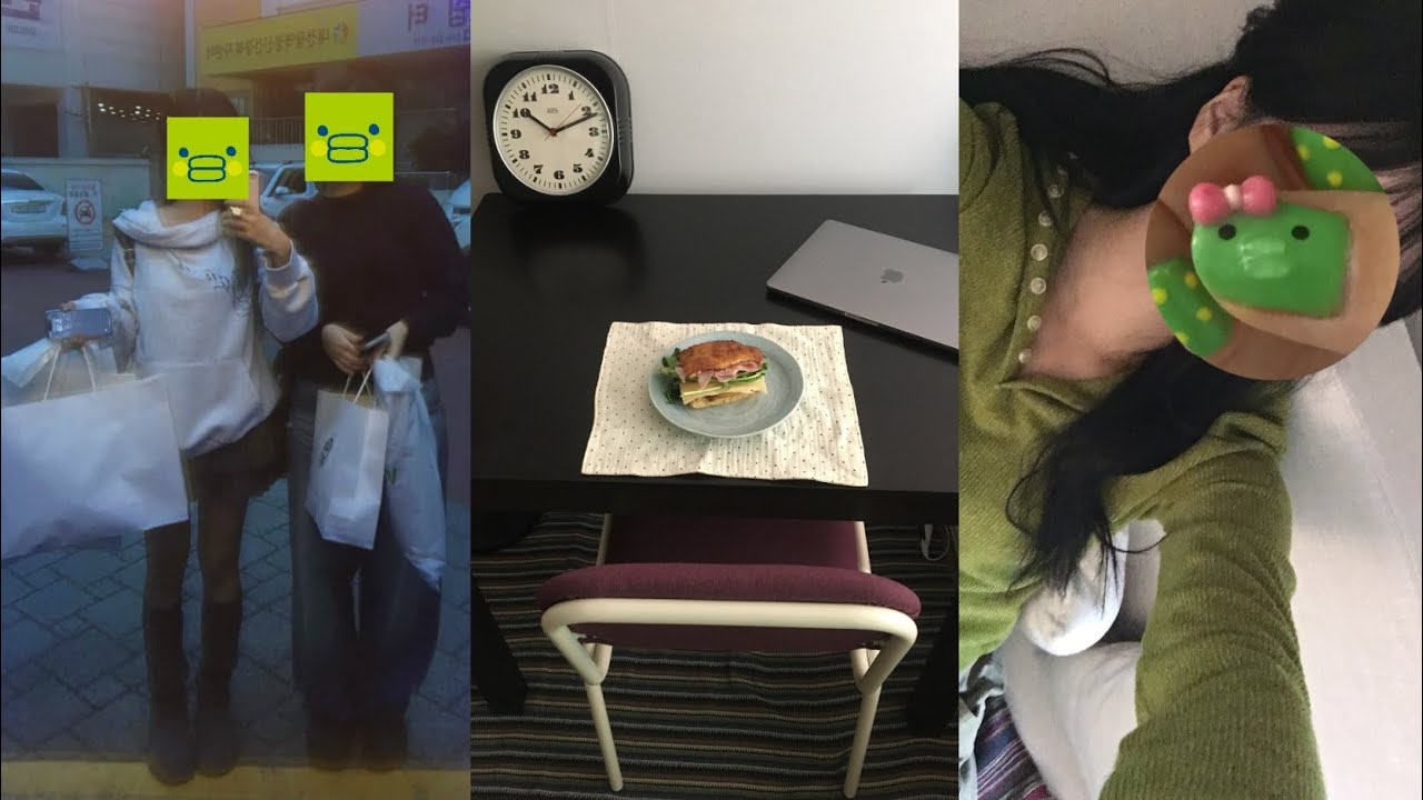 초록색을 좋아하게 된 요즘 🤢 약대생 브이로그 • 베이킹 • 오오티디 